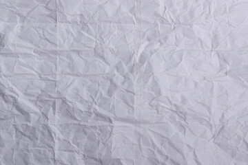 Crumpled White Paper Texture Background

