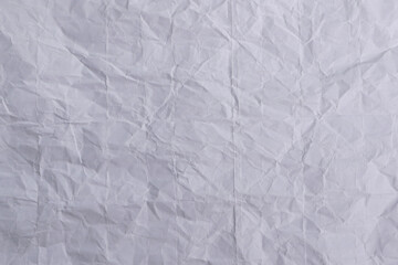 Wrinkled White Paper Texture Background

