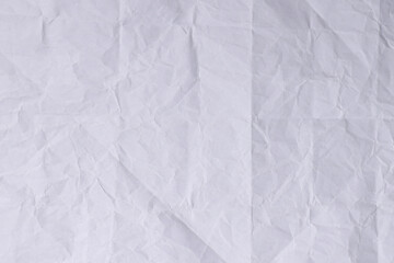White Folded Paper Texture Background