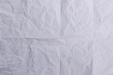Folded Wrinkled White Paper Texture Background

