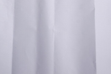 Folded White Paper Texture Background