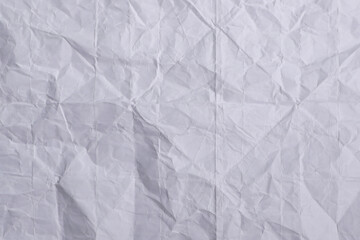 Folded White Paper Texture Background