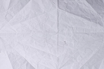 Wrinkled White Paper Texture Background

