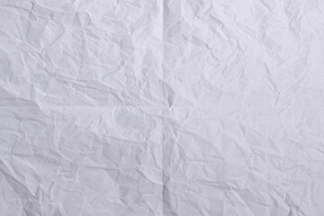 Folded Wrinkled White Paper Texture Background for Vintage and Grunge Design

