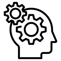 AI engineering in vector illustration