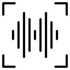 Voice recognition in vector illustration