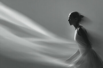 dynamic portrait of badminton player captured in motion expressing inspiration