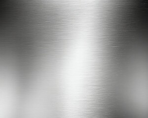 Fine Brushed Stainless Steel Background Texture