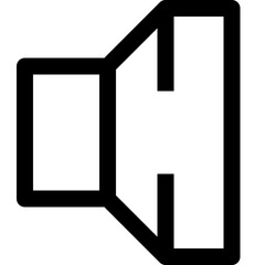 Sound - Simple Minimalist Icon
