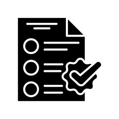Validation glyph icon