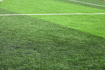 artificial green grass background for playground