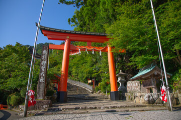 熊野那智大社　一の鳥居