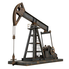 oil pump jack in the pump