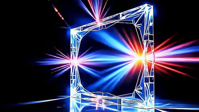 metamorphose perspectives, the geometrical clear mete shot whirl indiana dense gyration intimation equally lively ray of beam tear outward, twisting indiana an graceful dance, make amp