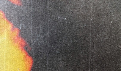 Abstract film texture background with grain, dust and light leak