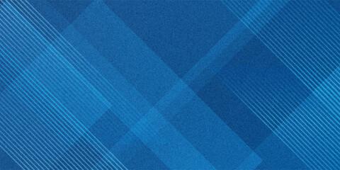 Blue background with abstract box rectangle geometric shapes modern element for banner, presentation design and flyer