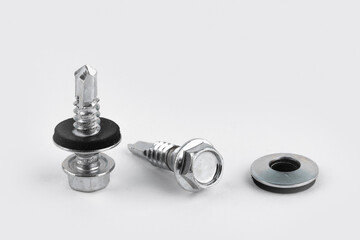 screws and screwdriver