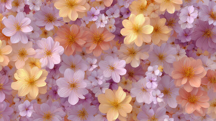 Luxury flower pattern background wallpaper