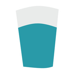 Water Glass Icon Vector