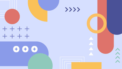 Abstract pastel geometric design suitable for backgrounds, textiles, stationery, and packaging. Soft colors and shapes create a modern, soothing aesthetic.