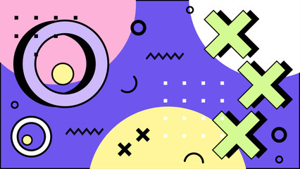 Abstract pastel geometric design suitable for modern artwork, backgrounds, branding, minimalist designs, and print materials with a soft color palette.