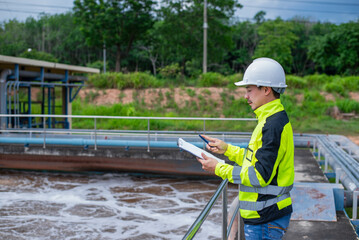 A wastewater treatment engineer is investigating the faults in the wastewater treatment system for further improvement.