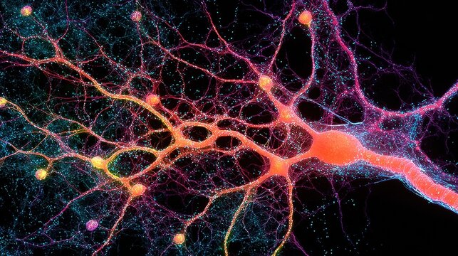 Neural connections are the brain’s wiring, allowing neurons to exchange signals and enable cognition.

