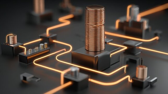 Electric circuit connections create pathways of conductors and components that allow current flow to power devices and systems.

