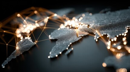 Global financial connections enable trading of stocks, bonds, and currencies, affecting economic stability and growth.
