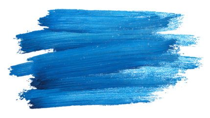 Abstract Blue Paint Stroke Texture Background