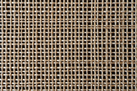 Seamless gray metallic mesh grill pattern with industrial steel grid holes