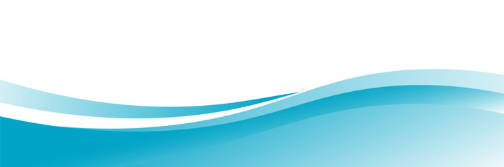 Blue and white business wave banner background. vector illustration eps10