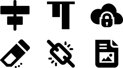 Modern Rounded Filled Developer Icon Set