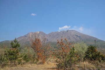 March 23 2025 Beautiful Scenic View of a Mountain and Parking Lot, Japan
