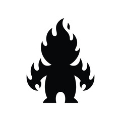 Simple black and white illustration of a portable cement mixer on a white background