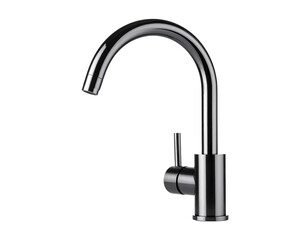Modern chrome kitchen faucet single handle sink mixer tap fixture design