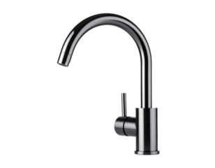Modern chrome kitchen faucet single handle sink mixer tap fixture design