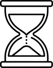 hourglass vector illustration
