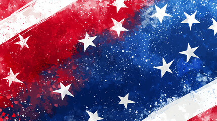 stars and stripes background
