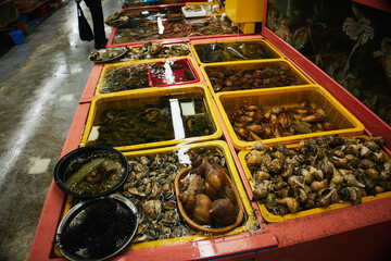 チャガルチ市場　釜山　韓国