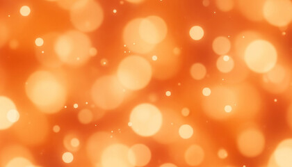 abstract orange bokeh background
