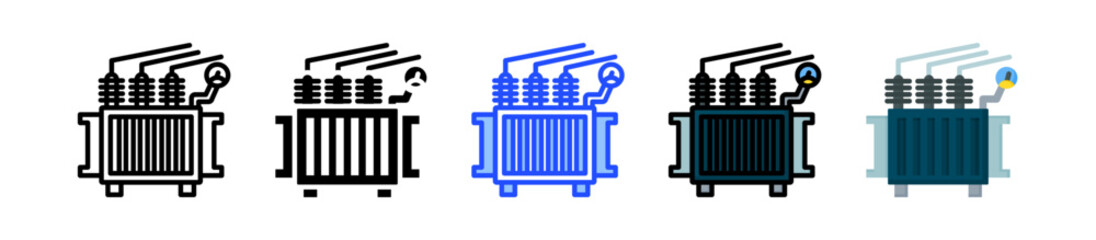 Transformer Icon Collection With Multiple Styles