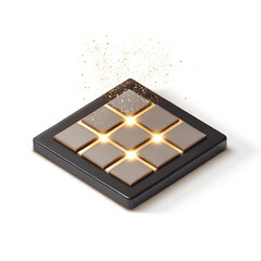 box with candle