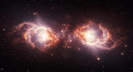 Cosmic nebulae in a galaxy far, far away