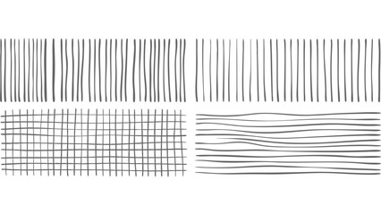 Distorted Grid and Vertical Line Art Pack