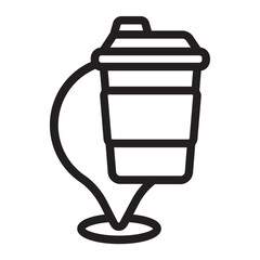 placeholder line icon