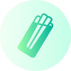 chopsticks gradient icon