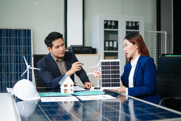 Cutting edge solar panel battery concept with our team of renewable energy engineers. Witness...