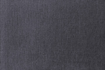 Fototapeta premium Grey cotton fabric texture background, seamless pattern of natural textile.