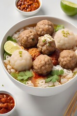 Delicious Indonesian Meatball Soup Bakso Recipe